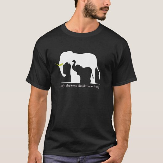 Elephants en Ivory T-shirt (Voorkant)
