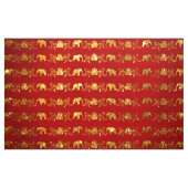 Elephants en Lotus Fabric Stof (Yard (91,4 cm))