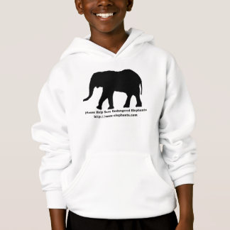 Elephants Hanes Kinder Hoodie