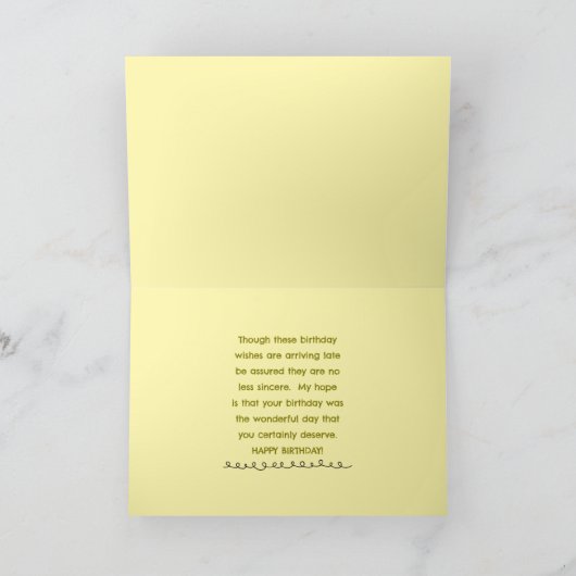 ELEPHANTS HAVE GOOD MEMORY, ME, NOT SO MUCH KAART (Binnen)