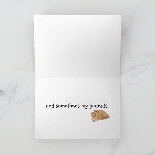 Elephants in Love Kaart (Binnen)