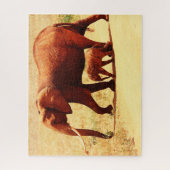 Elephants Jigzaag Puzzle Legpuzzel (Verticaal)