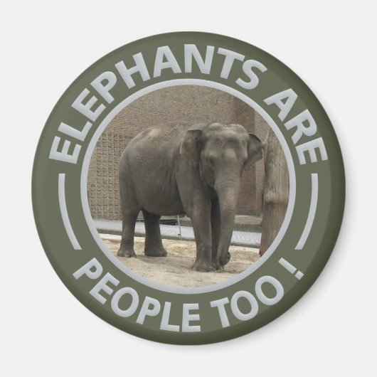 ELEPHANTS magnet (Voorkant)