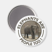 ELEPHANTS magnet (Voorkant / Achterkant)
