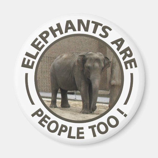 ELEPHANTS magnet (Voorkant)