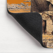 Elephants Mousepad Muismat (Hoek)