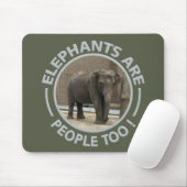 ELEPHANTS mousepad Muismat (Met muis)