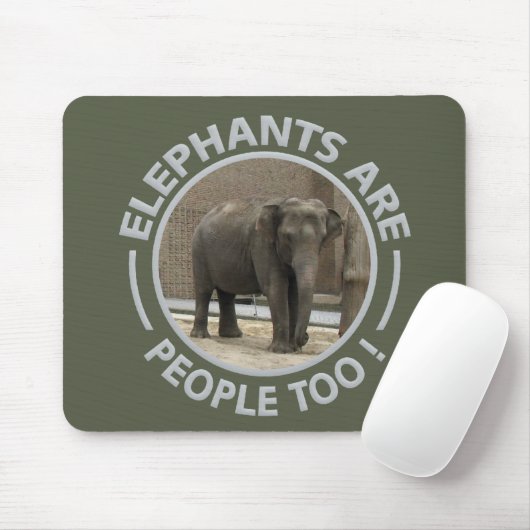 ELEPHANTS mousepad Muismat (Met muis)