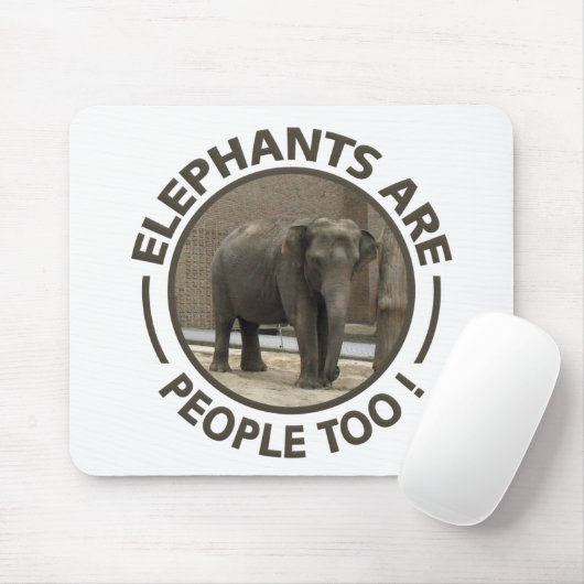 ELEPHANTS mousepad Muismat (Met muis)