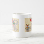 Elephants Moving Day Koffiemok (Center)