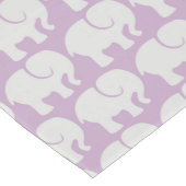 Elephants, olifantenpatroon, Paars Medium Tafelloper (Hoek)