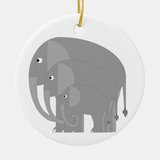 Elephants Ornament (Voorkant)