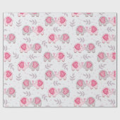 Elephants-pakpapier Cadeaupapier (Vlak)