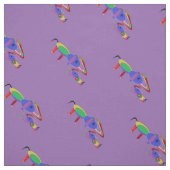 Elephants Pattern Fabric Stof (Swatch)