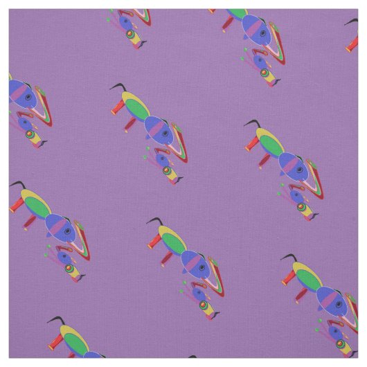 Elephants Pattern Fabric Stof (Swatch)