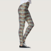 Elephants Patterned Leggings (Rechts)