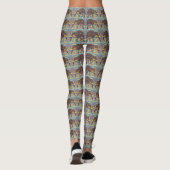 Elephants Patterned Leggings (Achterkant)