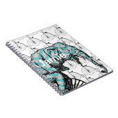 Elephants plus fietsen Equal YIKES Notitieboek (Rechterzijde)