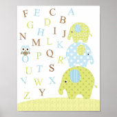 Elephants poster (Voorkant)