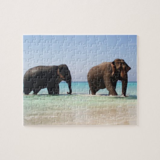 Elephants Puzzle Legpuzzel (Horizontaal)