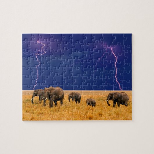 Elephants Puzzle Legpuzzel (Horizontaal)