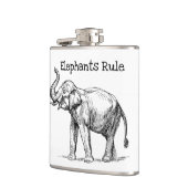 Elephants-regel Heupfles (Links)