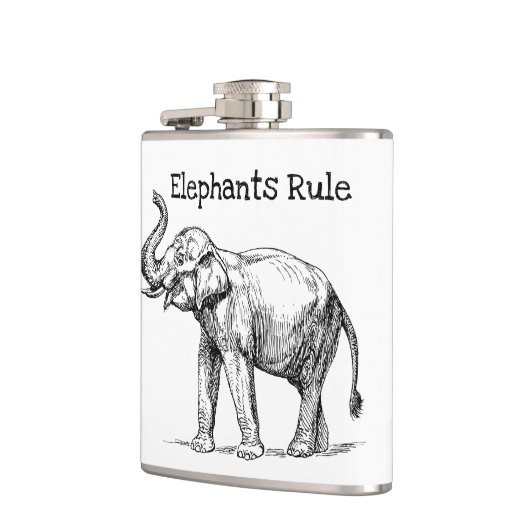 Elephants-regel Heupfles (Links)