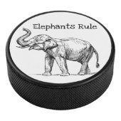 Elephants-regel Hockey Puck (3/4)