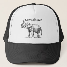 Elephants-regel Trucker Pet
