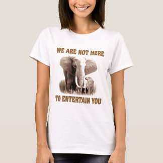 Elephants respecteren respect t-shirt