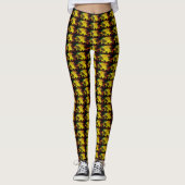 Elephants Sunset Women's Leggings (Voorkant)