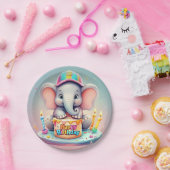 ELEPHANT'S SWEET VIERING PAPIEREN BORDJE (Feest)