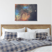 Elephant's Trunk Nebula - Middelhoge canvasafdruk Canvas Afdruk (Insitu (Slaapkamer))