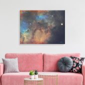 Elephant's Trunk Nebula - Middelhoge canvasafdruk Canvas Afdruk (Insitu (Woonkamer))