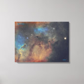 Elephant's Trunk Nebula - Middelhoge canvasafdruk Canvas Afdruk (Voorkant)