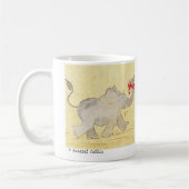 Elephants vergeten nooit koffiemok (Links)