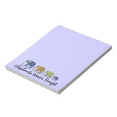 Elephants vergeten nooit Notitieblokken (Linkerzijde)