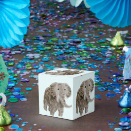Elephants voor Wilde Kunst Aangepaste kleur Bedankdoosjes