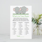 Elephants Wat zit er in je handtas? (Staand voorkant)