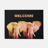Elephants Welkom Deurmat (Voorkant)