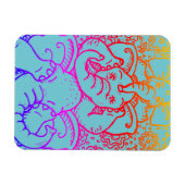 ELEPHANTS ZIE GEEN EVIL MAGNET Rainbow Magneet (Horizontaal)