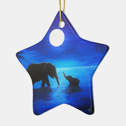 elephantster keramisch ornament (Links)