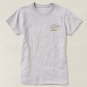 ElephantVoices Logo Back T-shirt (grijs)