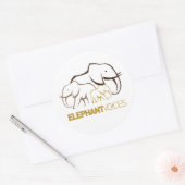ElephantVoices Logo Sticker (Envelop)