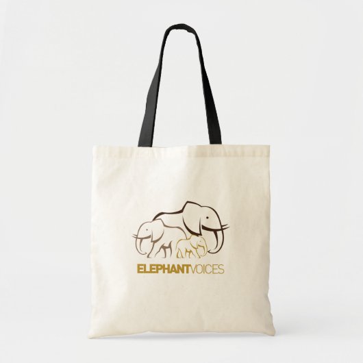 ElephantVoices Logo Tas (Voorkant)