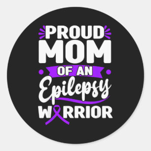 Elepsy Steun Krijger Elepsy Bewustzijn Maand Voor  Ronde Sticker