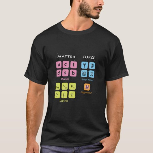 Eletary Picles Standard Model Higgs Boson Lhc Phys T-shirt (Voorkant)