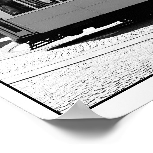 Elétrico de Lisboa 001 Poster (Hoek)