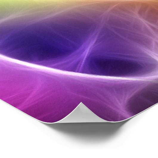 Eletrisch Roos Poster (Hoek)