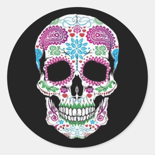 eletronic ronde sticker (Voorkant)